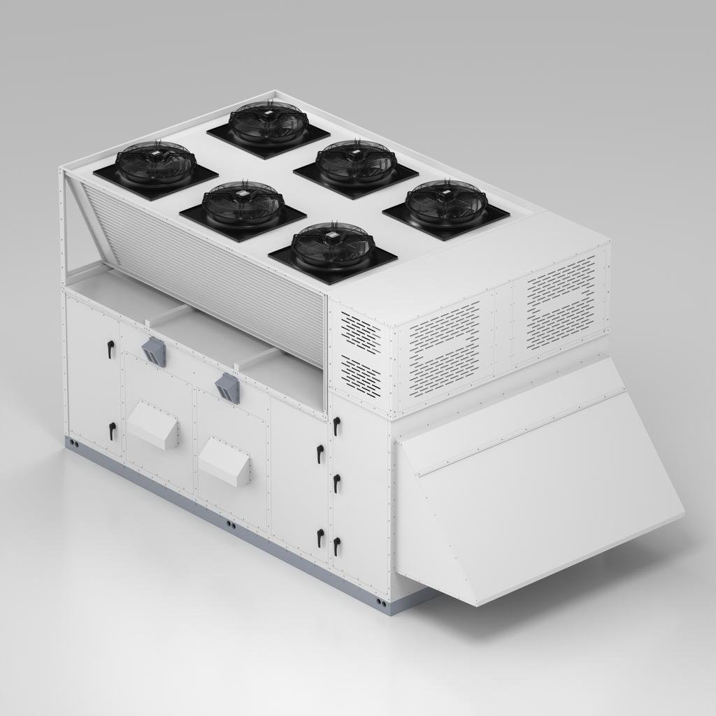 Dunli Condenser Fan Motor & Assembly - Aftermarket Replacement Addison Part No. 0515P-0784 -710mm/230V -460V