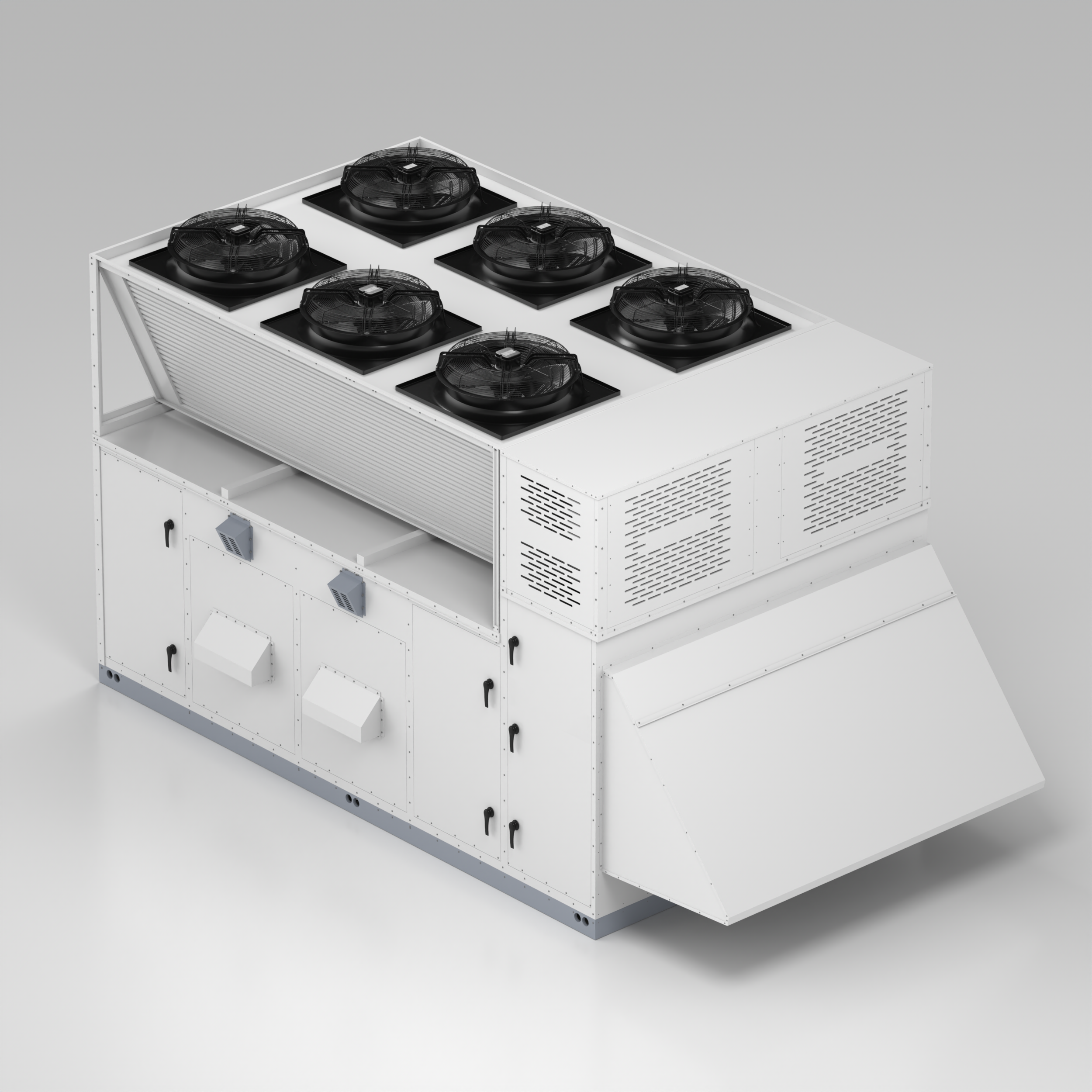 Dunli Condenser Fan Motor & Assembly - 800mm/230V-460V