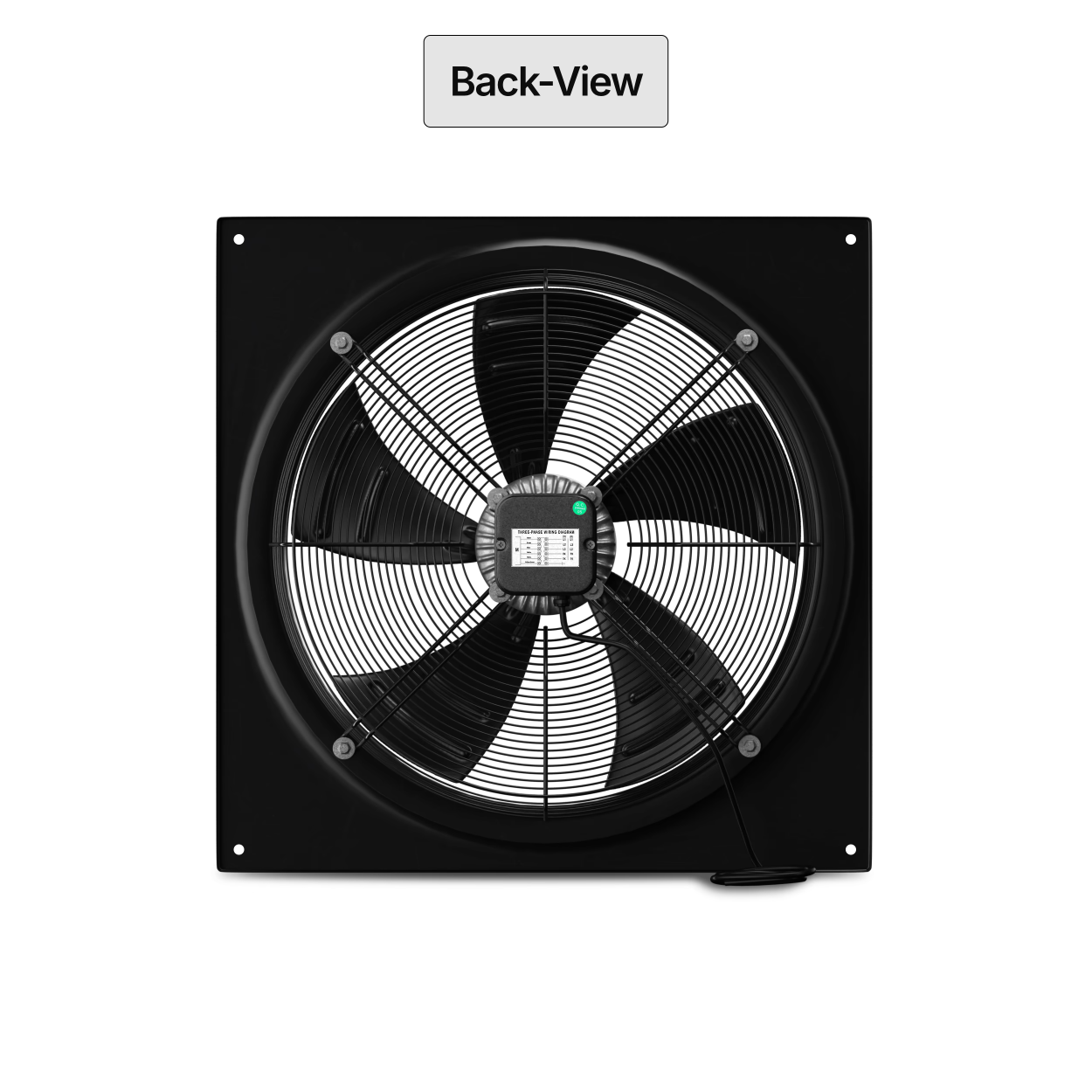 Dunli Condenser Fan Motor & Assembly - Aftermarket Replacement Addison Part No. 0515P-0750 - 630mm/230V-460V