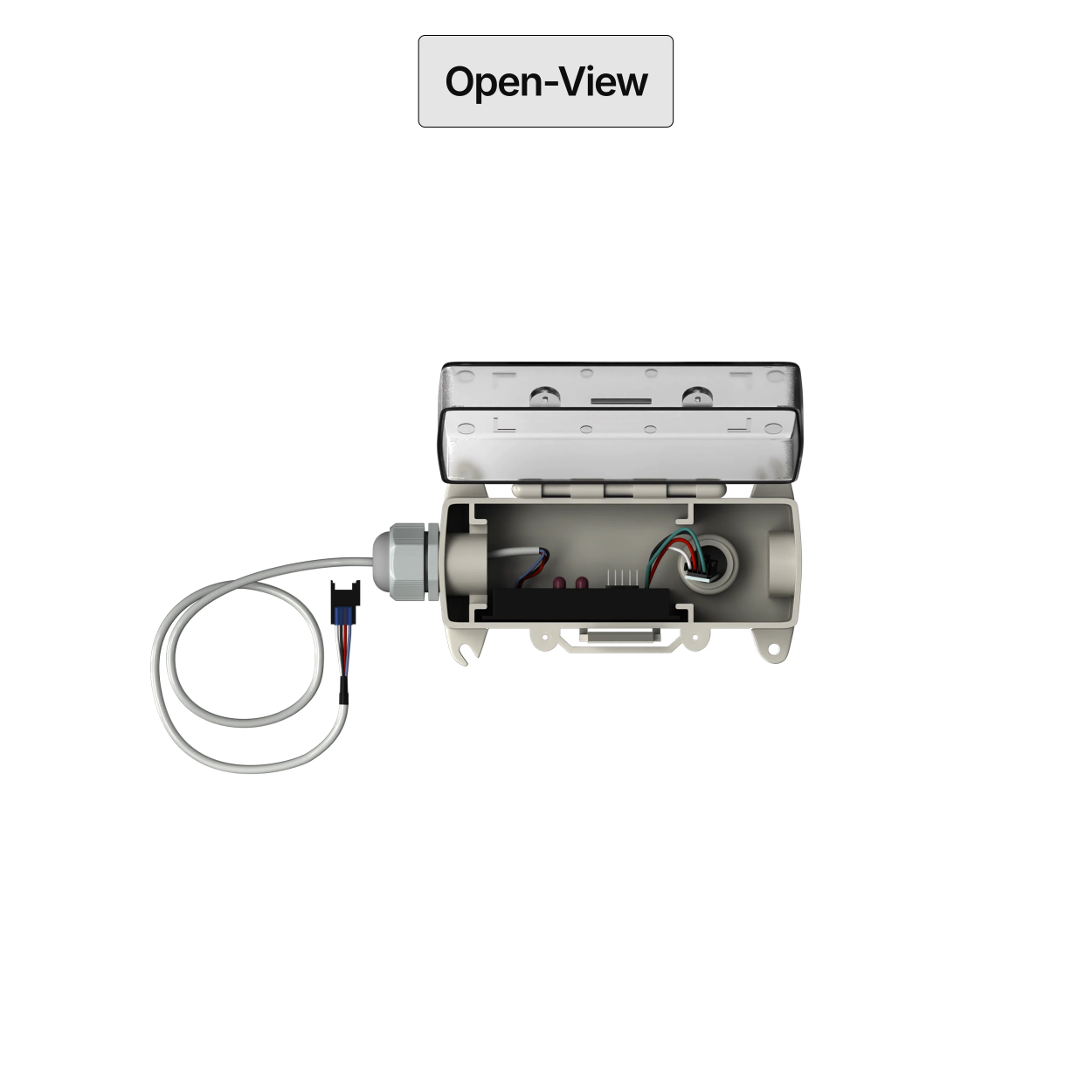 EBUS Horizontal Outside Air Temp/RH Sensor - WattMaster OE265-15-G / AAON ASM01836