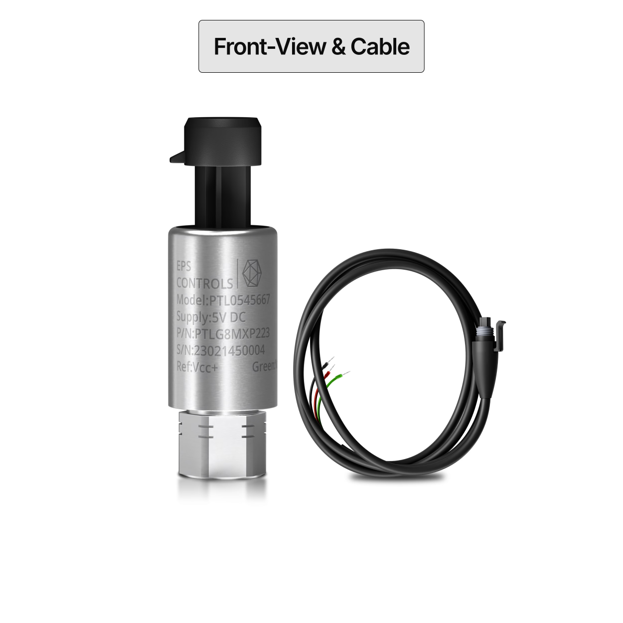 Pressure Transducer 0-667 Psi - 0.5-4.5VDC Aftermarket Part for AAON #V38410