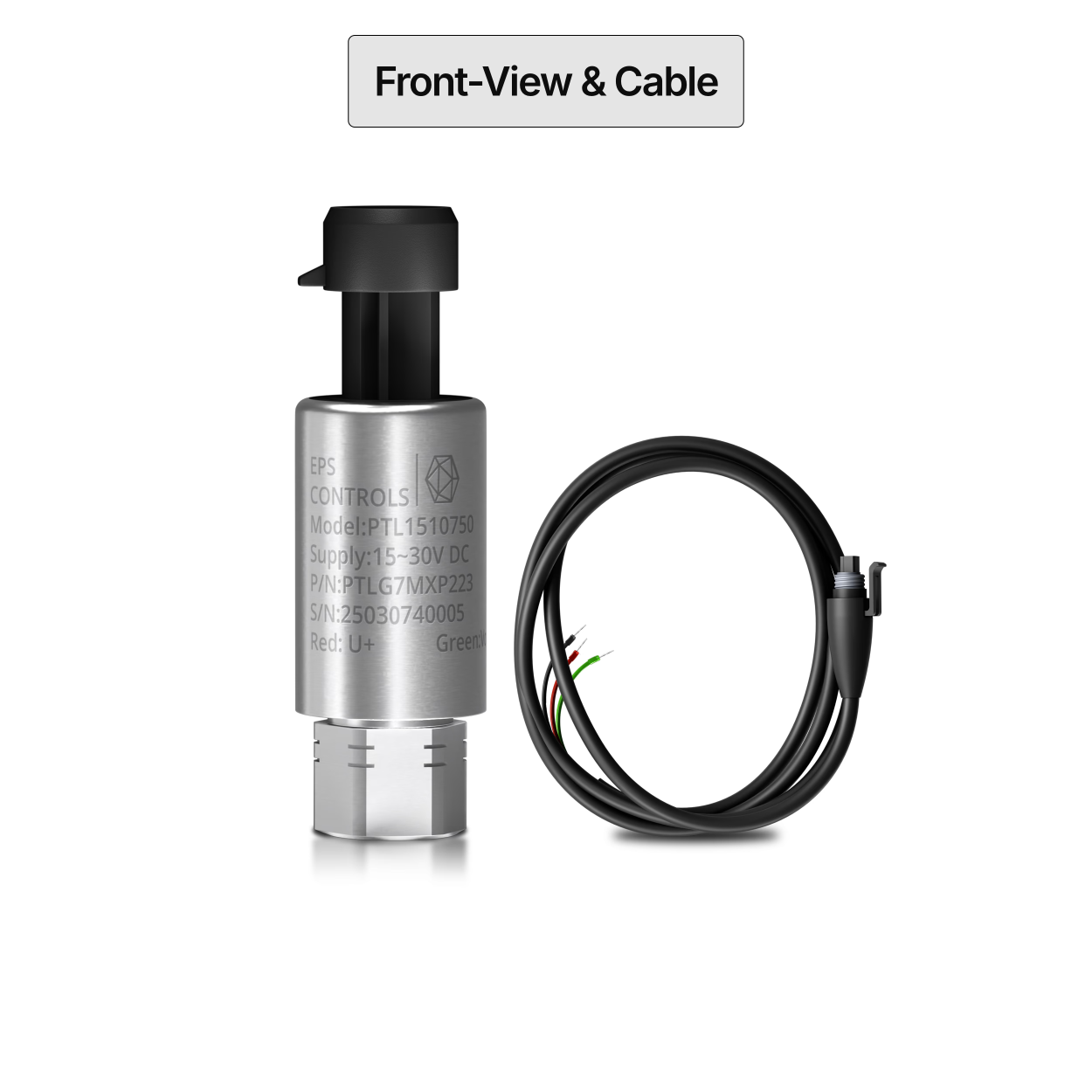 Pressure Transducer 0-750 Psi - 0-10VDC - Aftermarket Replacement Addison Part No. 0844P-0163