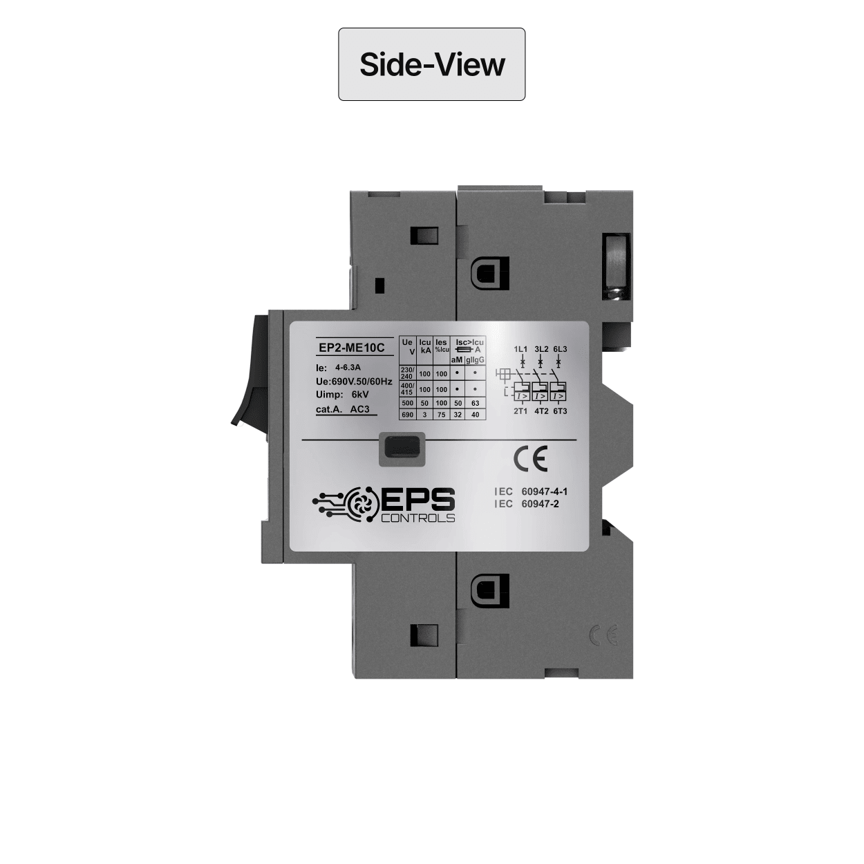 Circuit Breaker - 4 - 6.3A - ME10C - EPS Controls