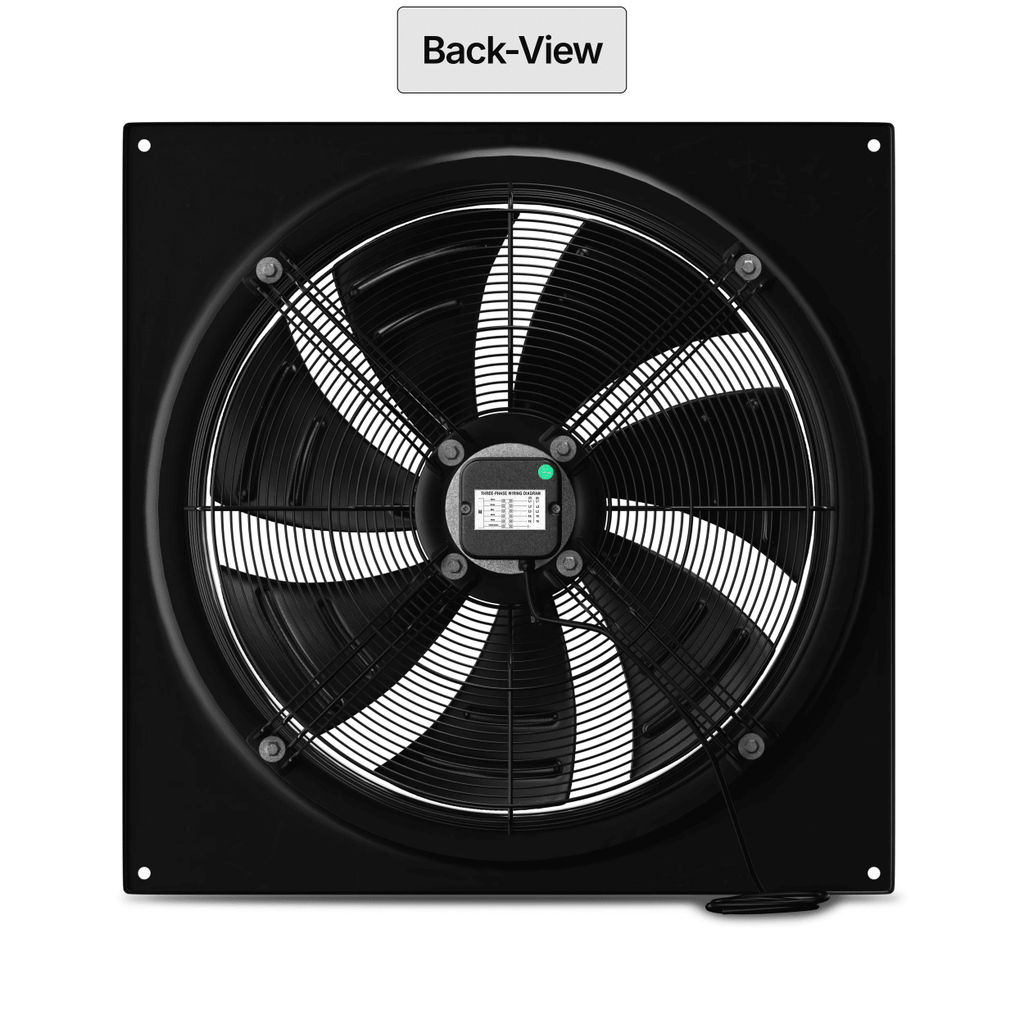 Dunli Condenser Fan Motor & Assembly - 800mm/230V - 460V - EPS Controls