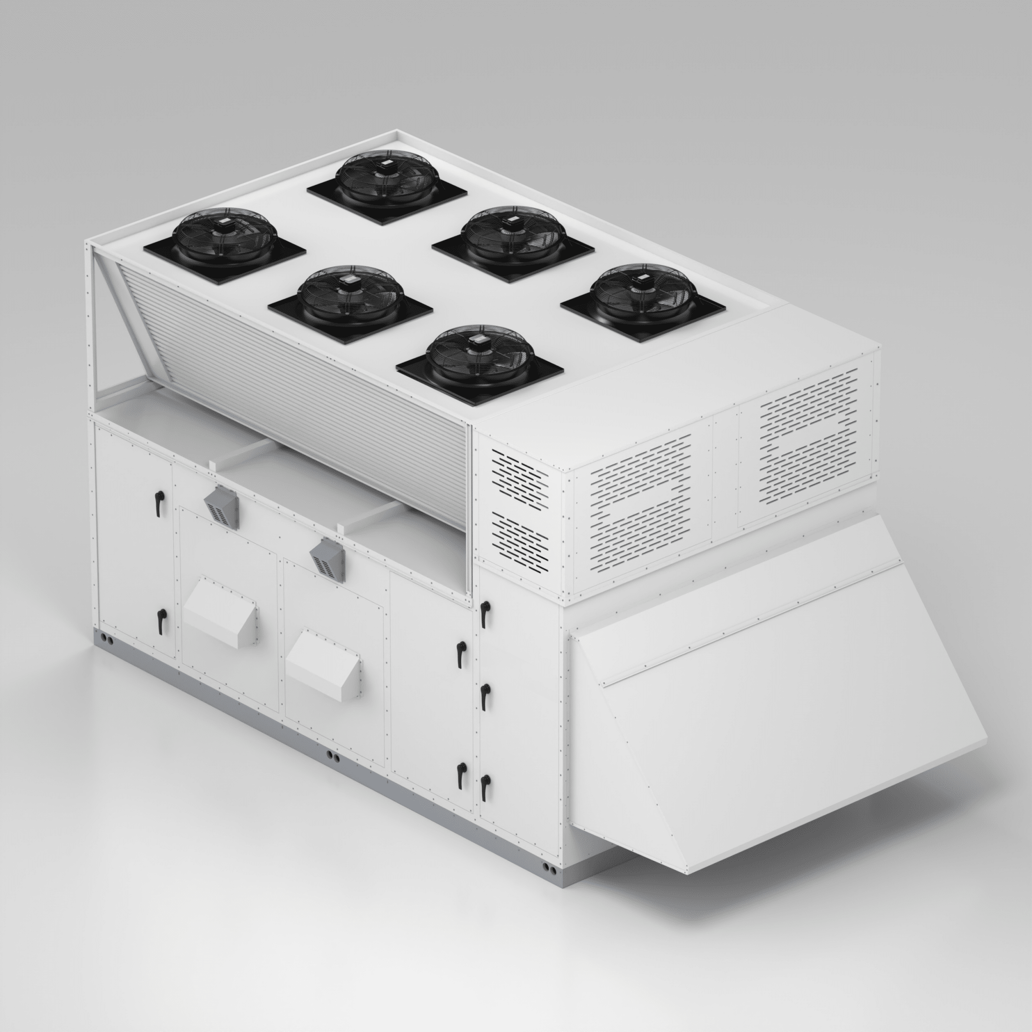 Dunli Condenser Fan Motor & Assembly - Aftermarket Replacement Addison Part No. 0515P - 0750 - 630mm/230V - 460V - EPS Controls