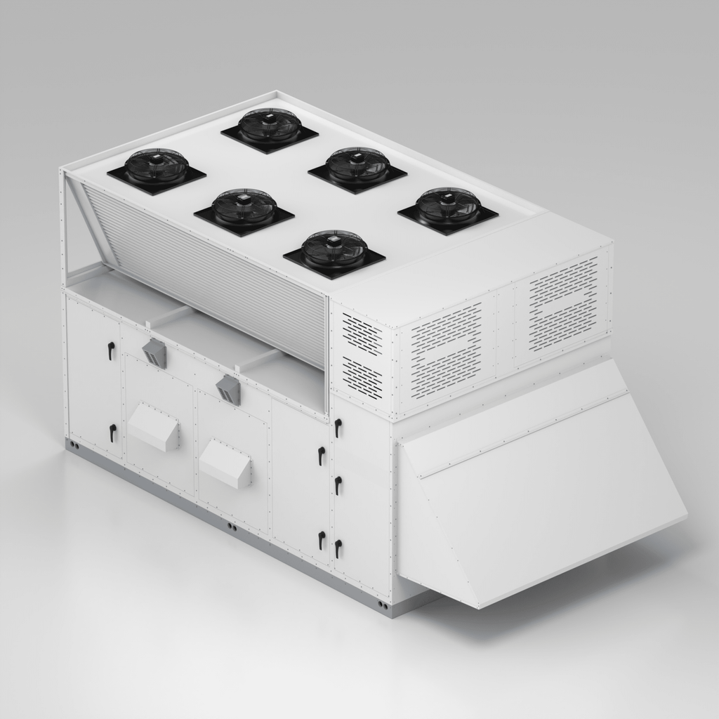 Dunli Condenser Fan Motor & Assembly - Aftermarket Replacement Addison Part No. 0515P - 0783 - 550mm/230V - 460V - EPS Controls