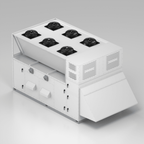 Dunli Condenser Fan Motor & Assembly - Aftermarket Replacement Addison Part No. 0515P - 0783 - 550mm/230V - 460V - EPS Controls