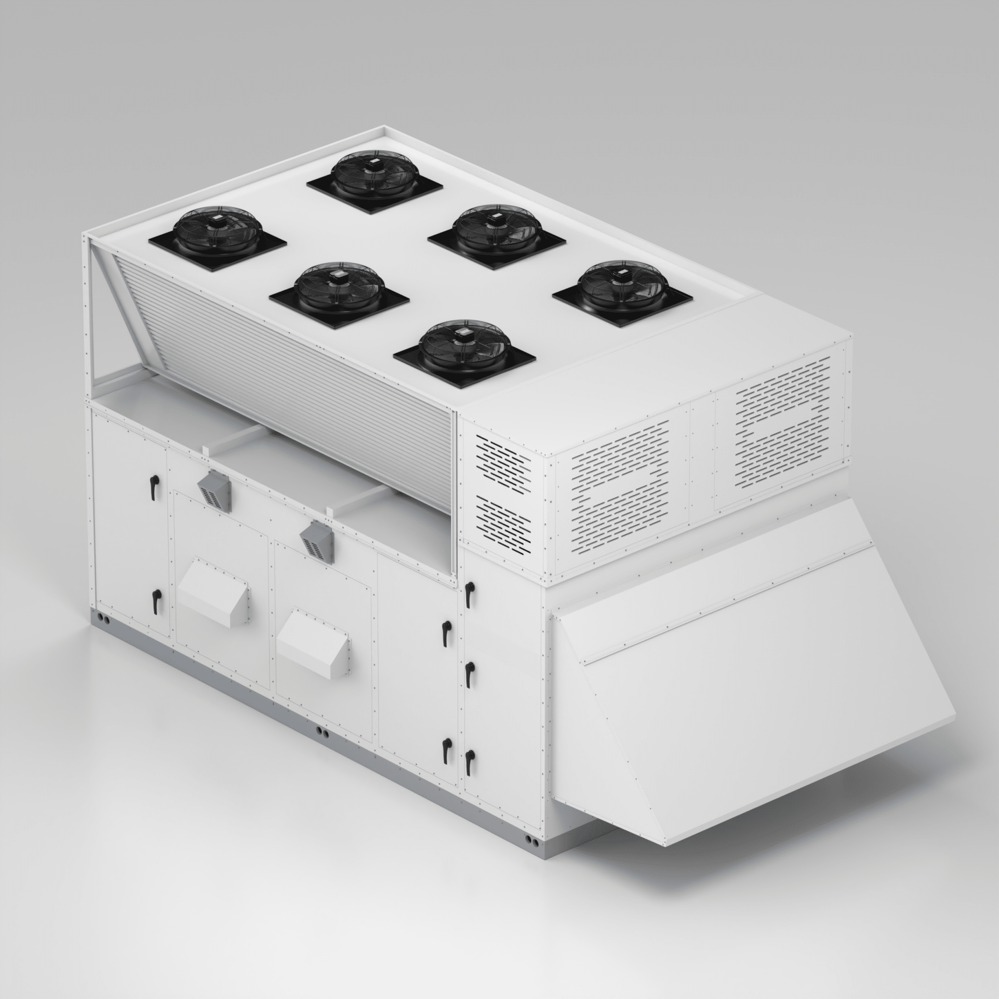 Dunli Condenser Fan Motor & Assembly - Aftermarket Replacement Addison Part No. 0515P - 0783 - 550mm/230V - 460V - EPS Controls