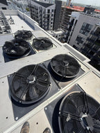 Dunli Condenser Fan Motor & Assembly - Aftermarket Replacement Addison Part No. 0515P - 0783 - 550mm/230V - 460V - EPS Controls