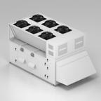 Dunli Condenser Fan Motor & Assembly - Aftermarket Replacement Addison Part No. 0515P - 0784 - 710mm/230V - 460V - EPS Controls