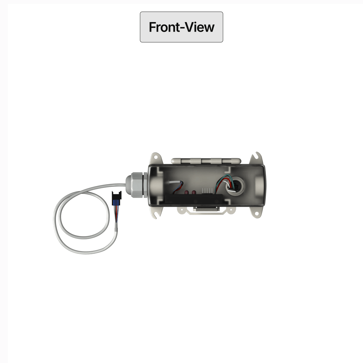 EBUS Horizontal Outside Air Temp/RH Sensor - WattMaster OE265 - 15 - G / AAON ASM01836 - EPS Controls