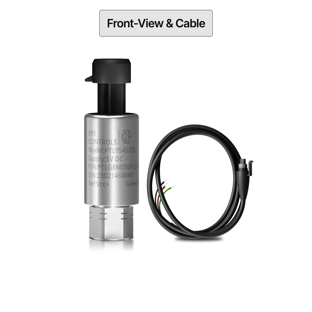 Pressure Transducer 0 - 250 psi - 0.5 - 4.5VDC Aftermarket Part for AAON V38391 - EPS Controls